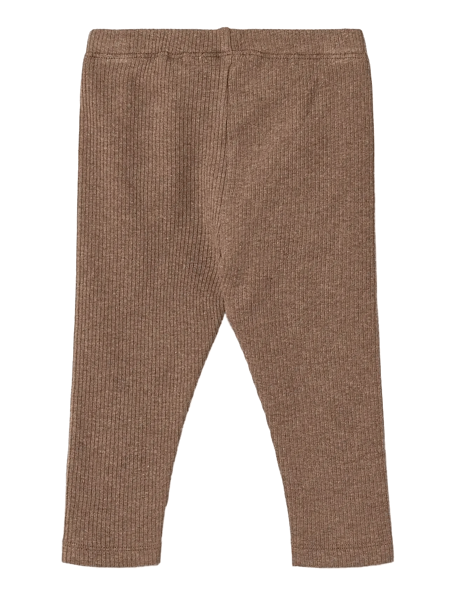 Wheat - Jersey Legggings Jules - coffee melange - 1