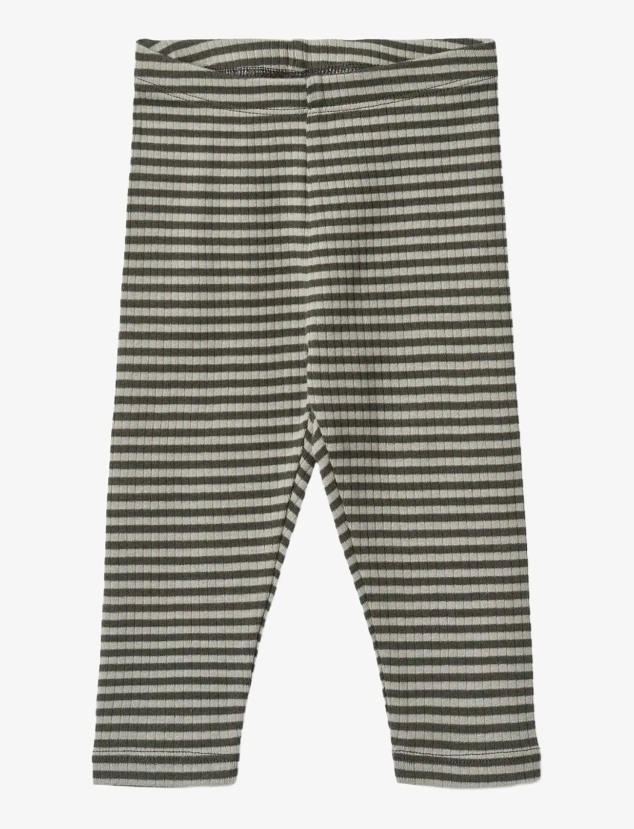 Wheat - Jersey Leggings Jules - retuusid - winter forest stripe - 0