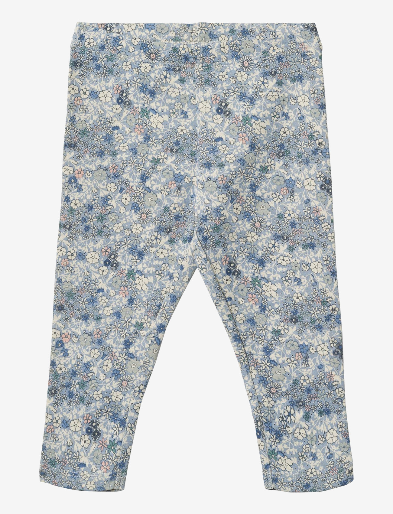 Wheat - Jersey Leggings Jules - herbstliche kleidung - blue summer flowers - 0