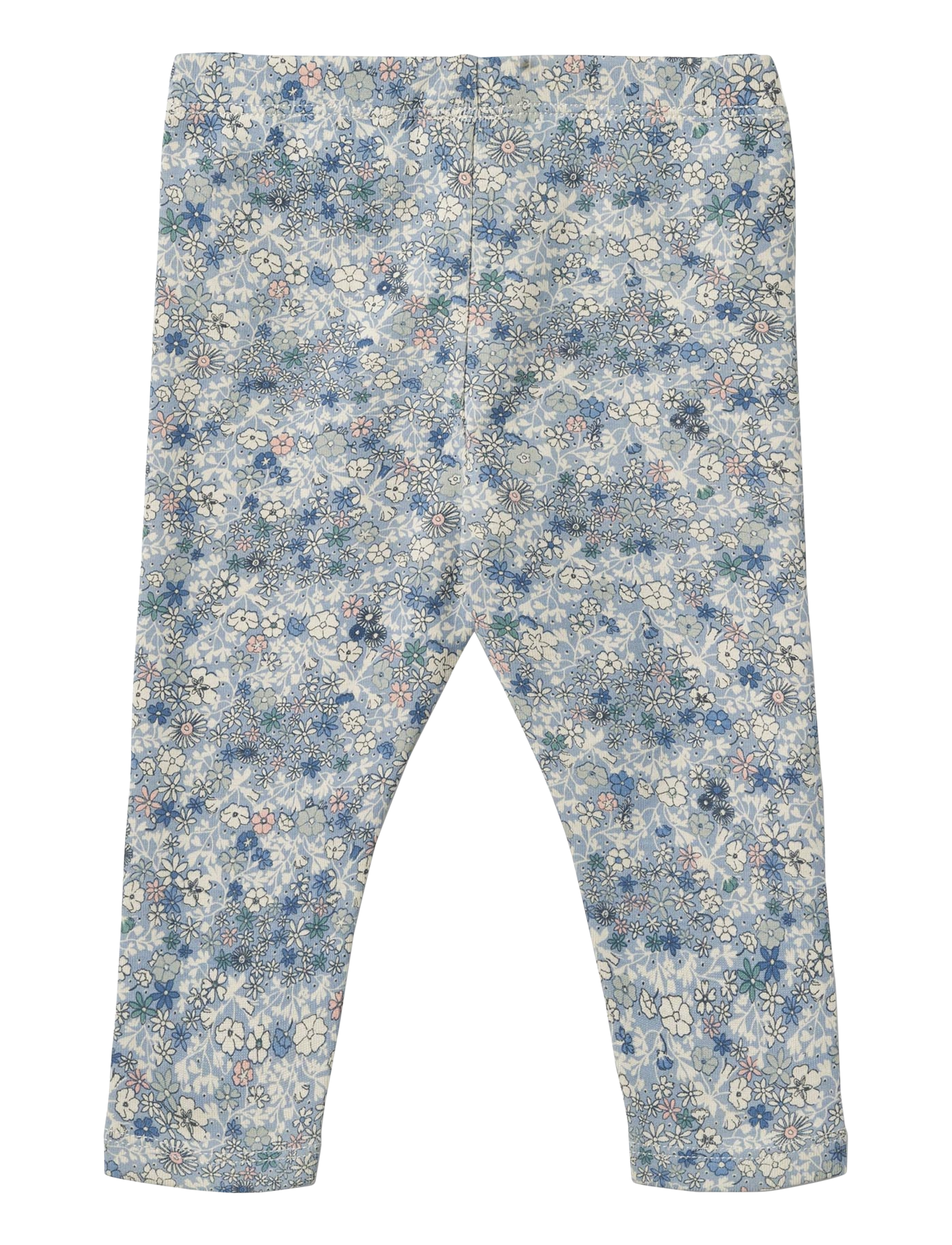 Wheat - Jersey Leggings Jules - leggings - blue summer flowers - 1