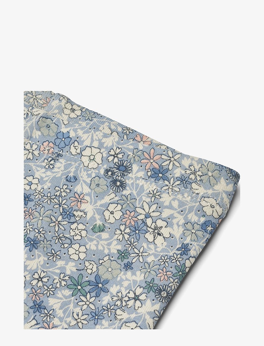 Wheat - Jersey Leggings Jules - leggings - blue summer flowers - 2