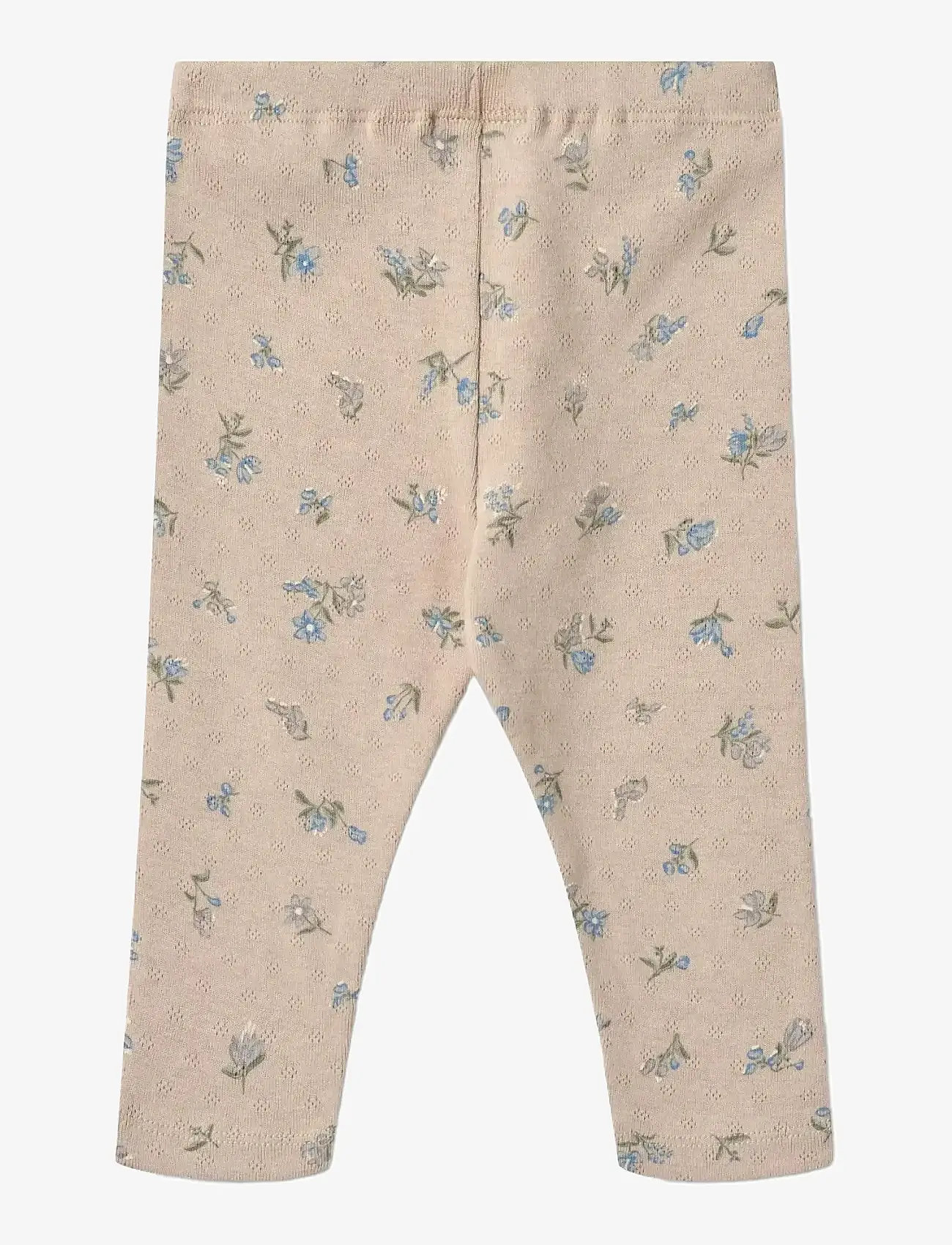 Wheat - Jersey Leggings Jules - autumn clothing - warm sand flowers - 1