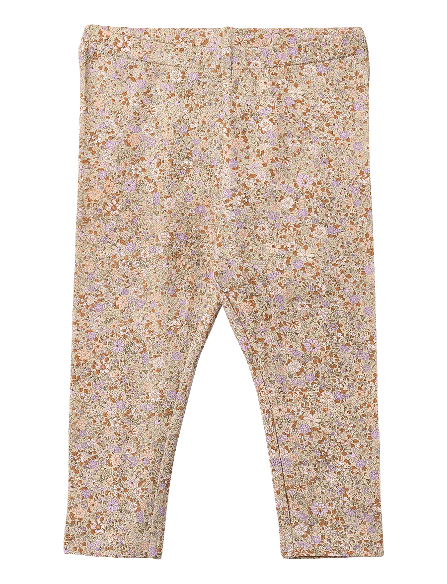 Wheat - Jersey Leggings Jules - retuusid - lilac flower meadow - 0