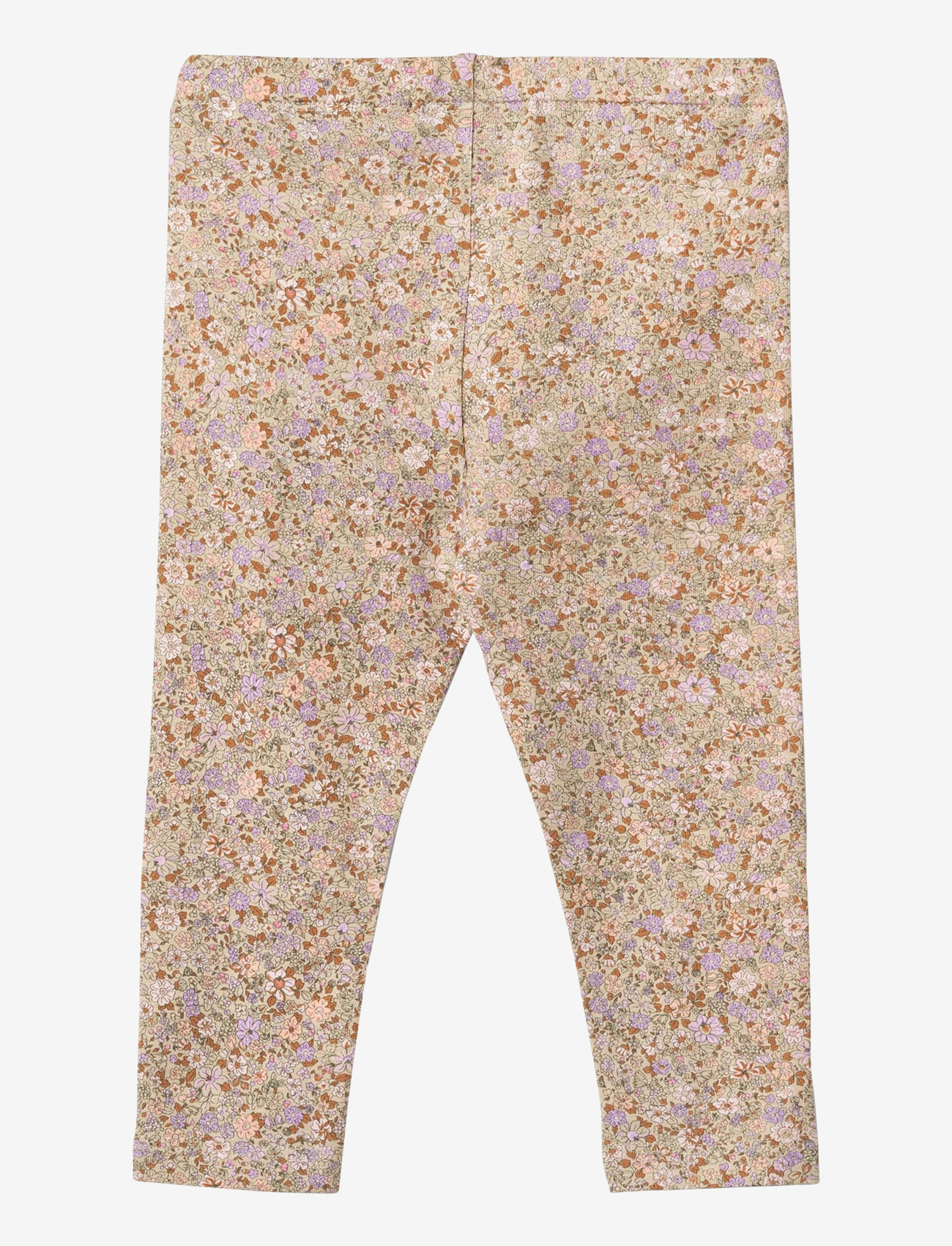Wheat - Jersey Leggings Jules - herbstliche kleidung - lilac flower meadow - 1