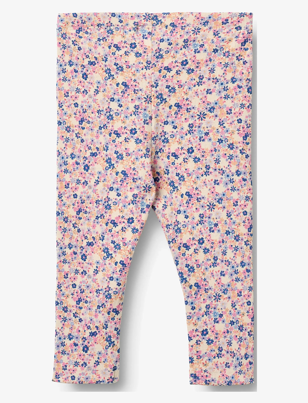 Wheat - Jersey Leggings Jules - leggings - pink blue flowers - 1