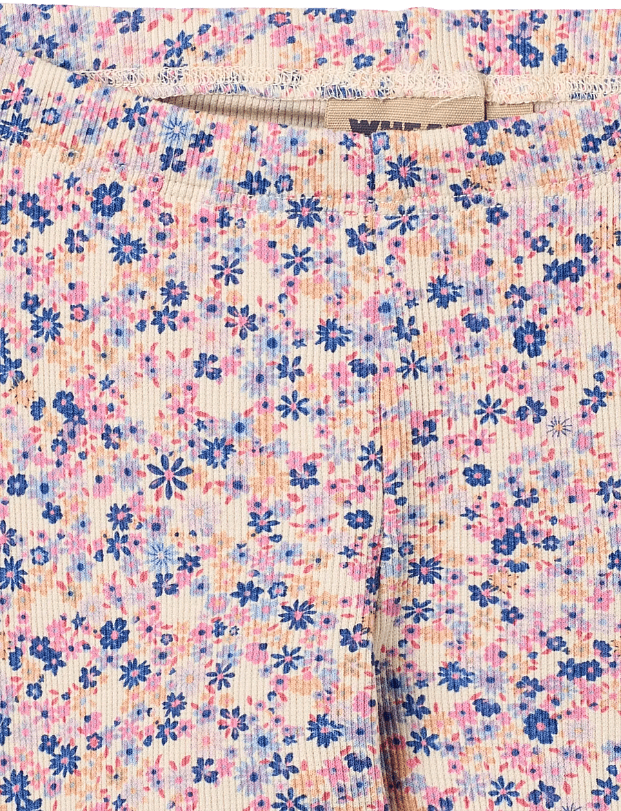 Wheat - Jersey Leggings Jules - leggings - pink blue flowers - 2
