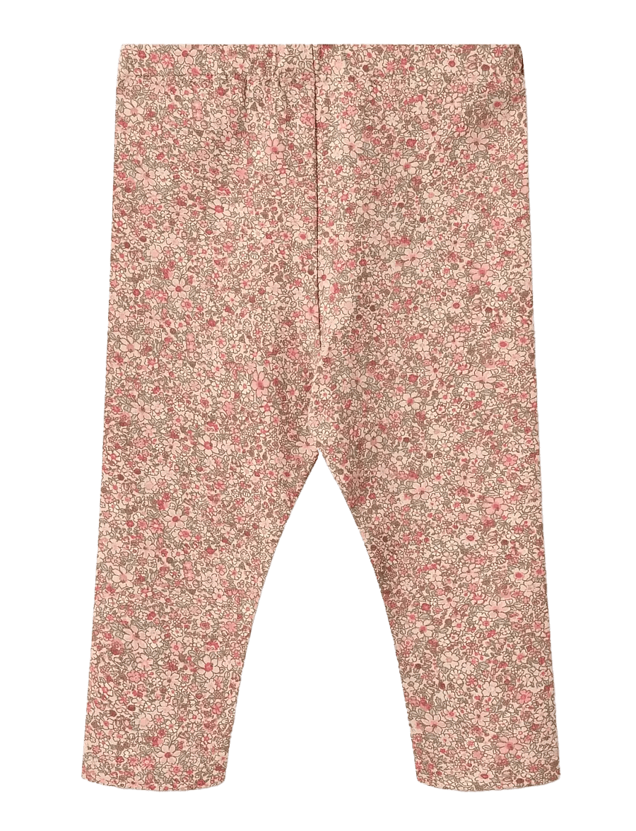 Wheat - Jersey Legggings Jules - leggings - rose dust flower meadow - 1
