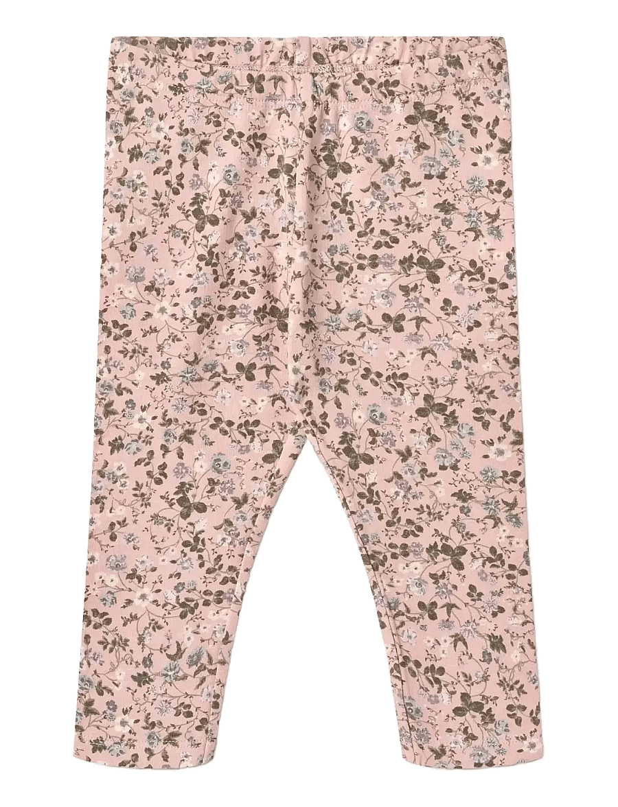 Wheat - Jersey Legggings Jules - leggings - rose powder flowers - 0