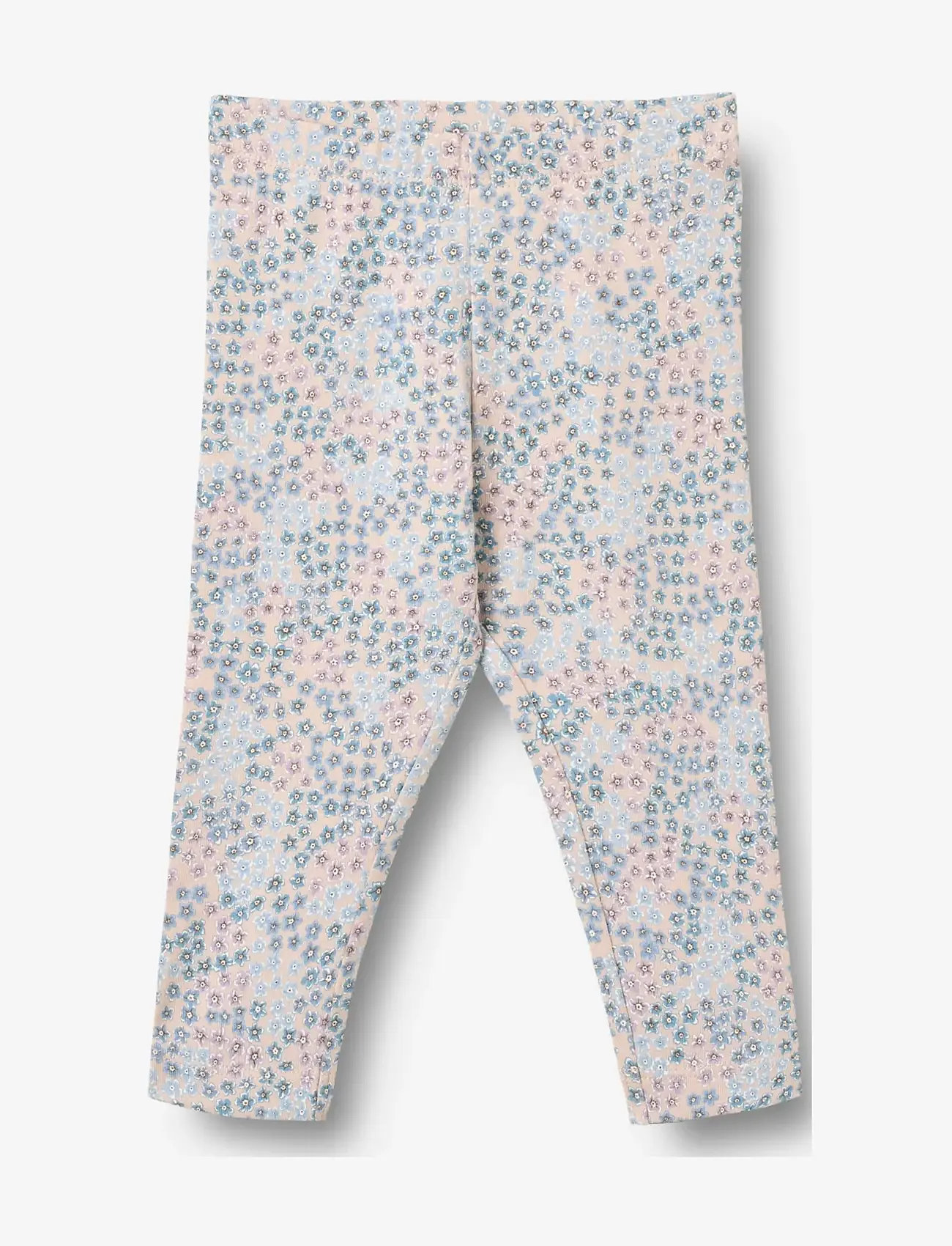 Wheat - Jersey Leggings Jules - leginsy - powder blue flowers - 0