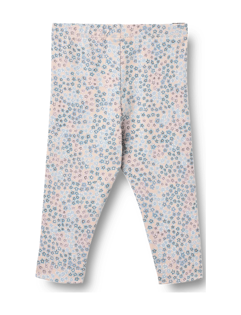 Wheat - Jersey Leggings Jules - leginsy - powder blue flowers - 1