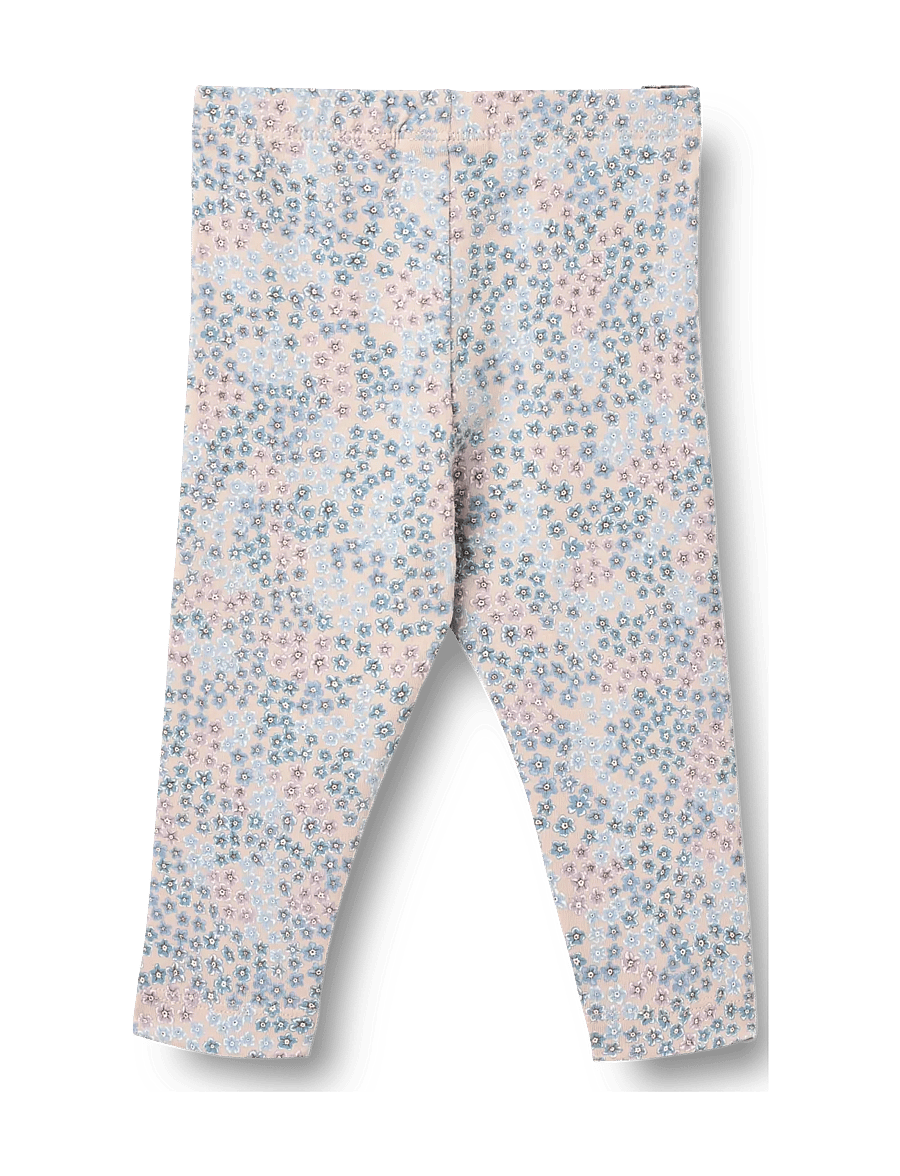 Wheat - Jersey Leggings Jules - retuusid - powder blue flowers - 1