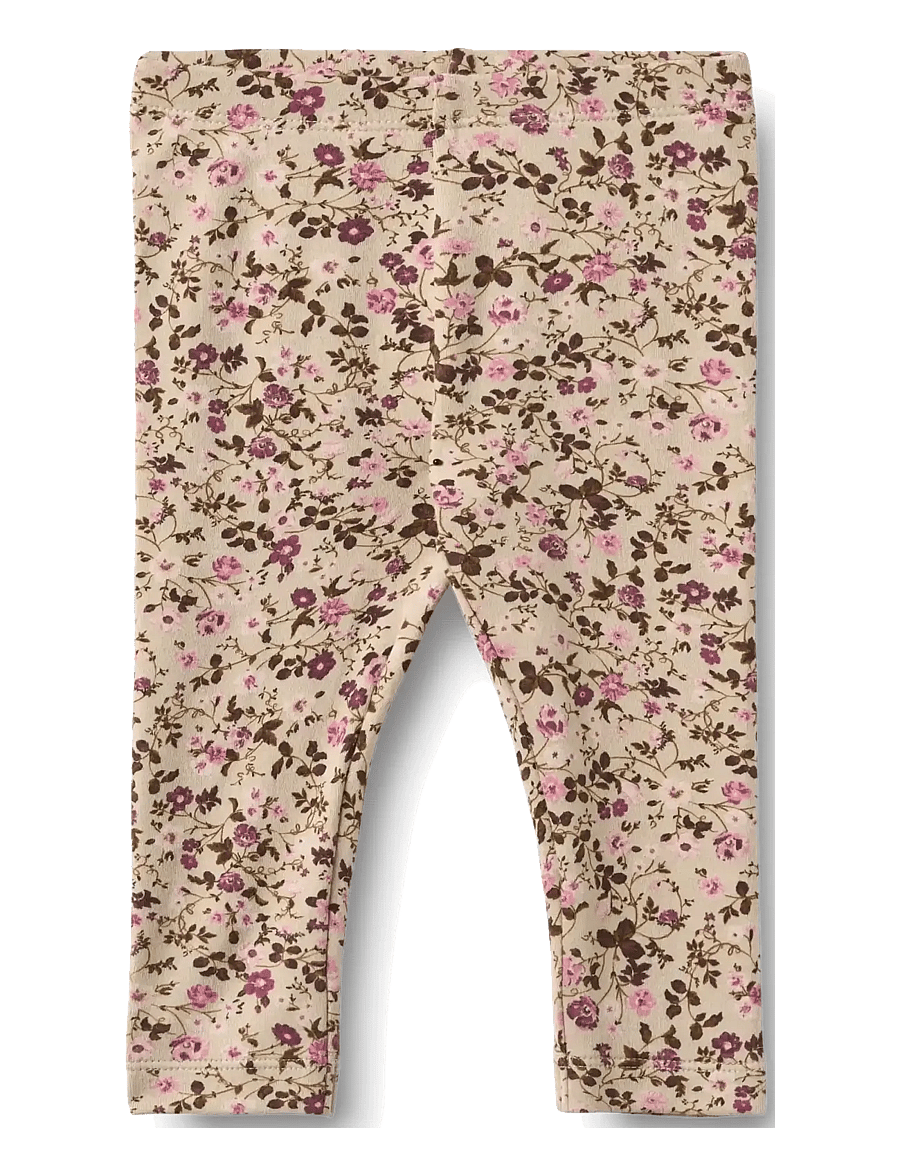 Wheat - Leggings Jules - leggings - soft sand flower wine - 0