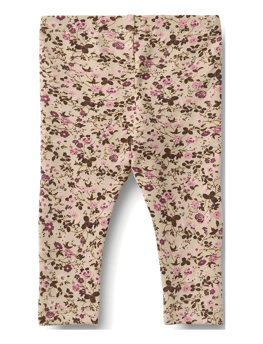 Wheat - Leggings Jules - leggings - soft sand flower wine - 1