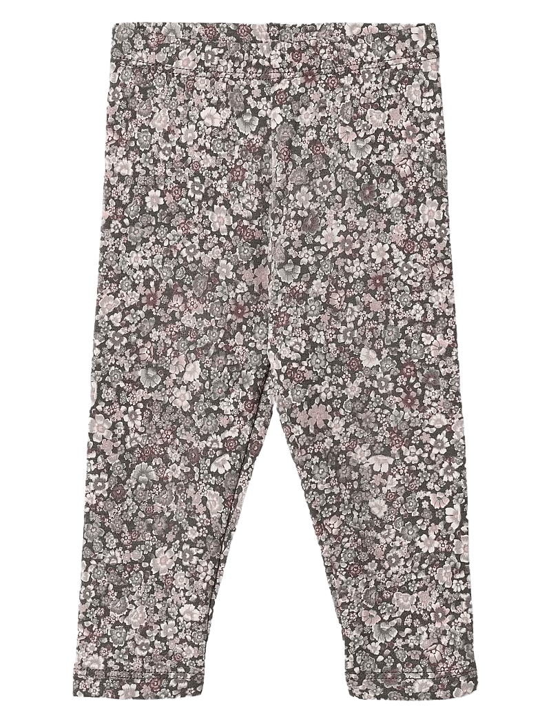 Wheat - Jersey Leggings Jules - leggings - purple stone flowers - 0