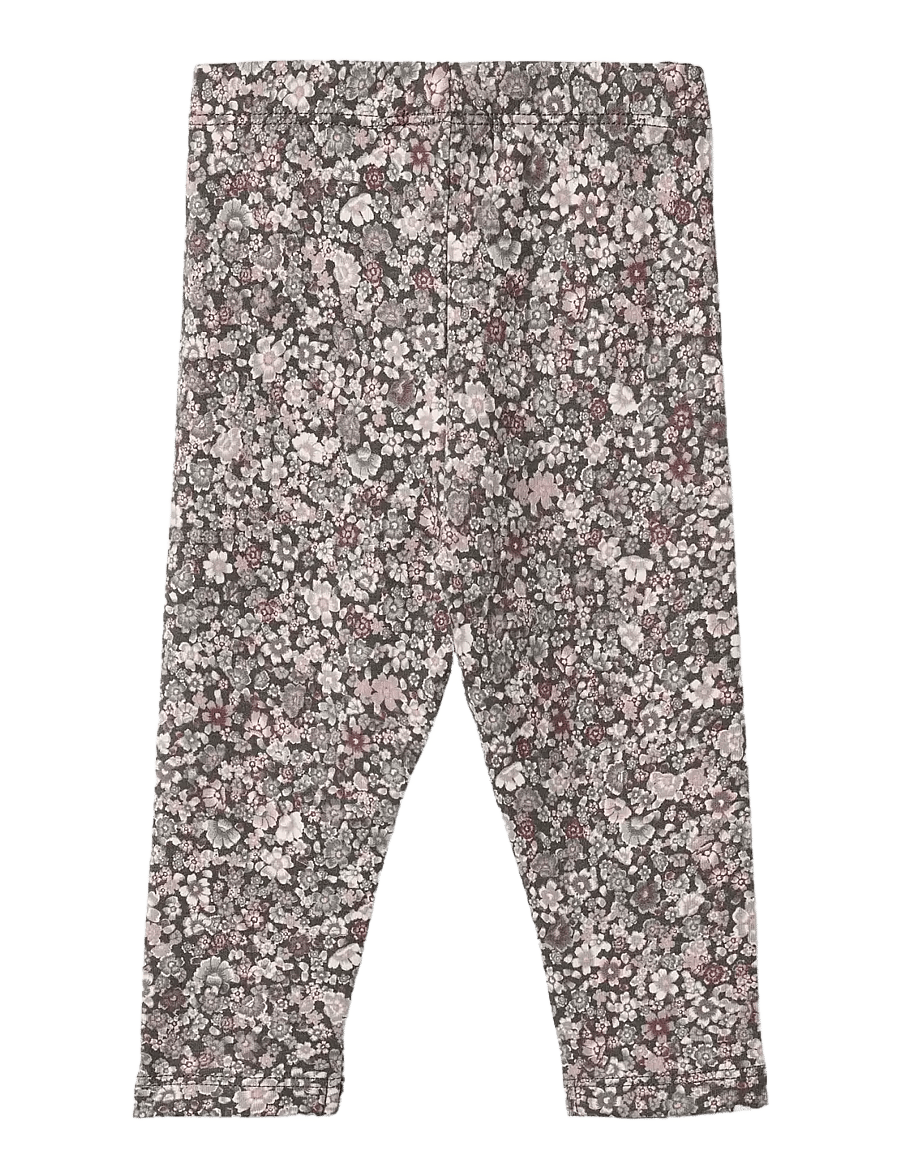 Wheat - Jersey Leggings Jules - leggings - purple stone flowers - 1