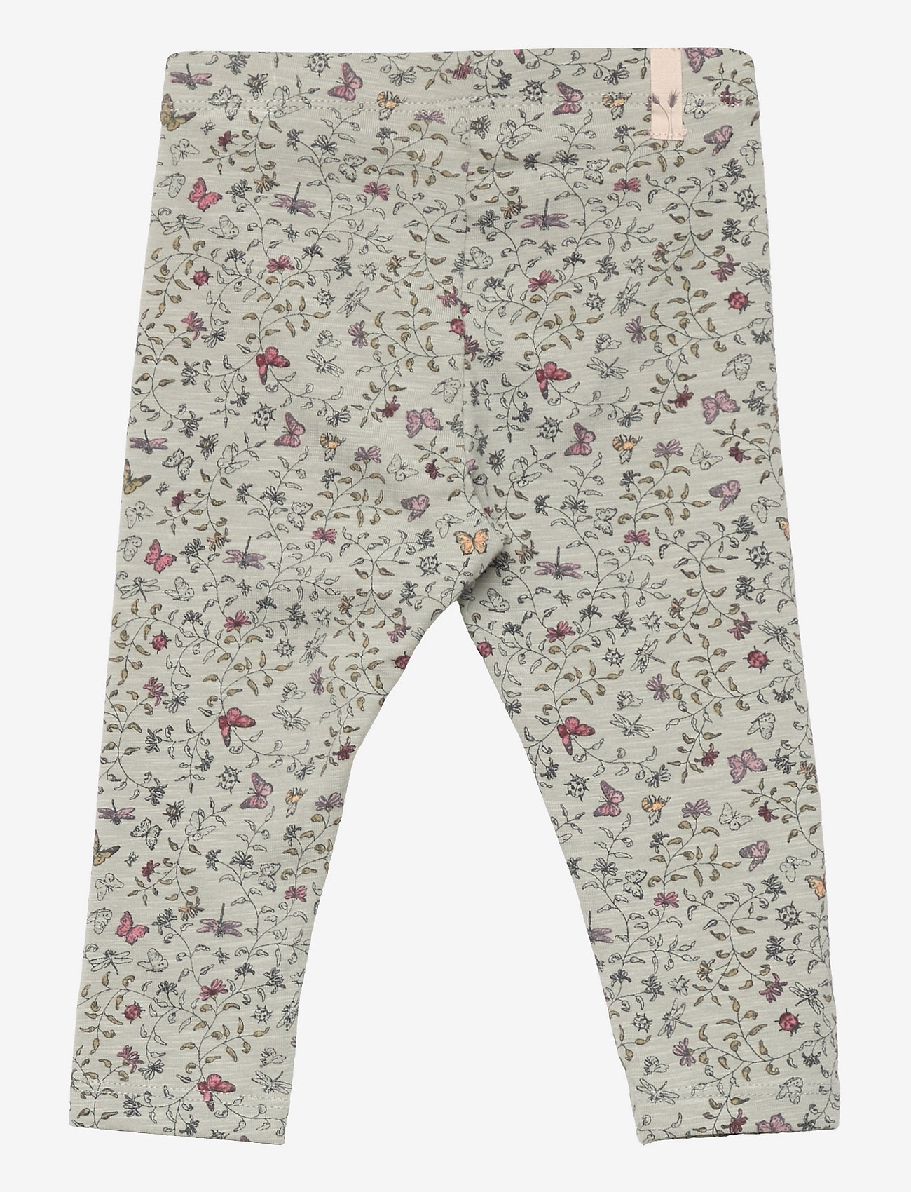 Wheat - Jersey Leggings - morning mist insects - 1