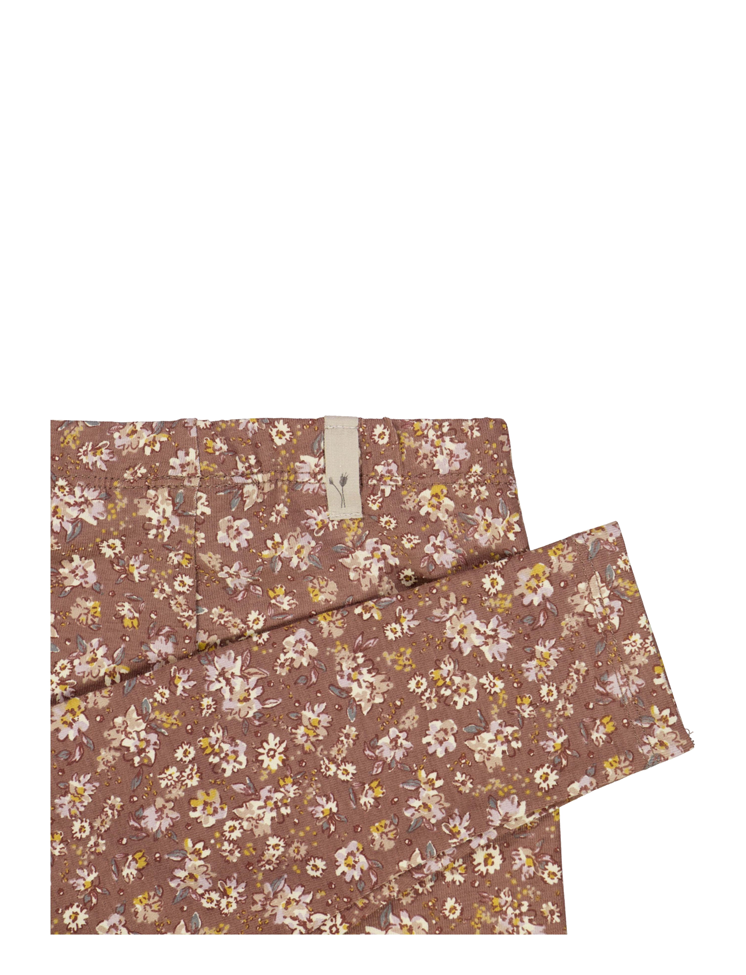 Wheat - Jersey Leggings - vintage rose flowers - 1