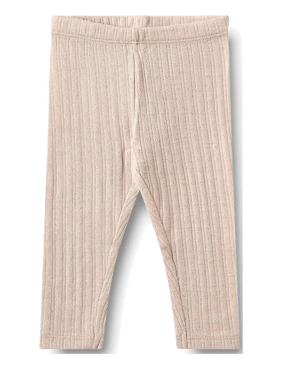 Wheat - Wool silk leggings Agi - base layer baby - pale lilac - 0