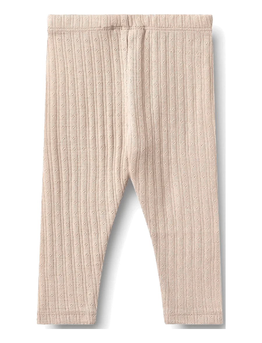 Wheat - Wool silk leggings Agi - base layer baby - pale lilac - 1