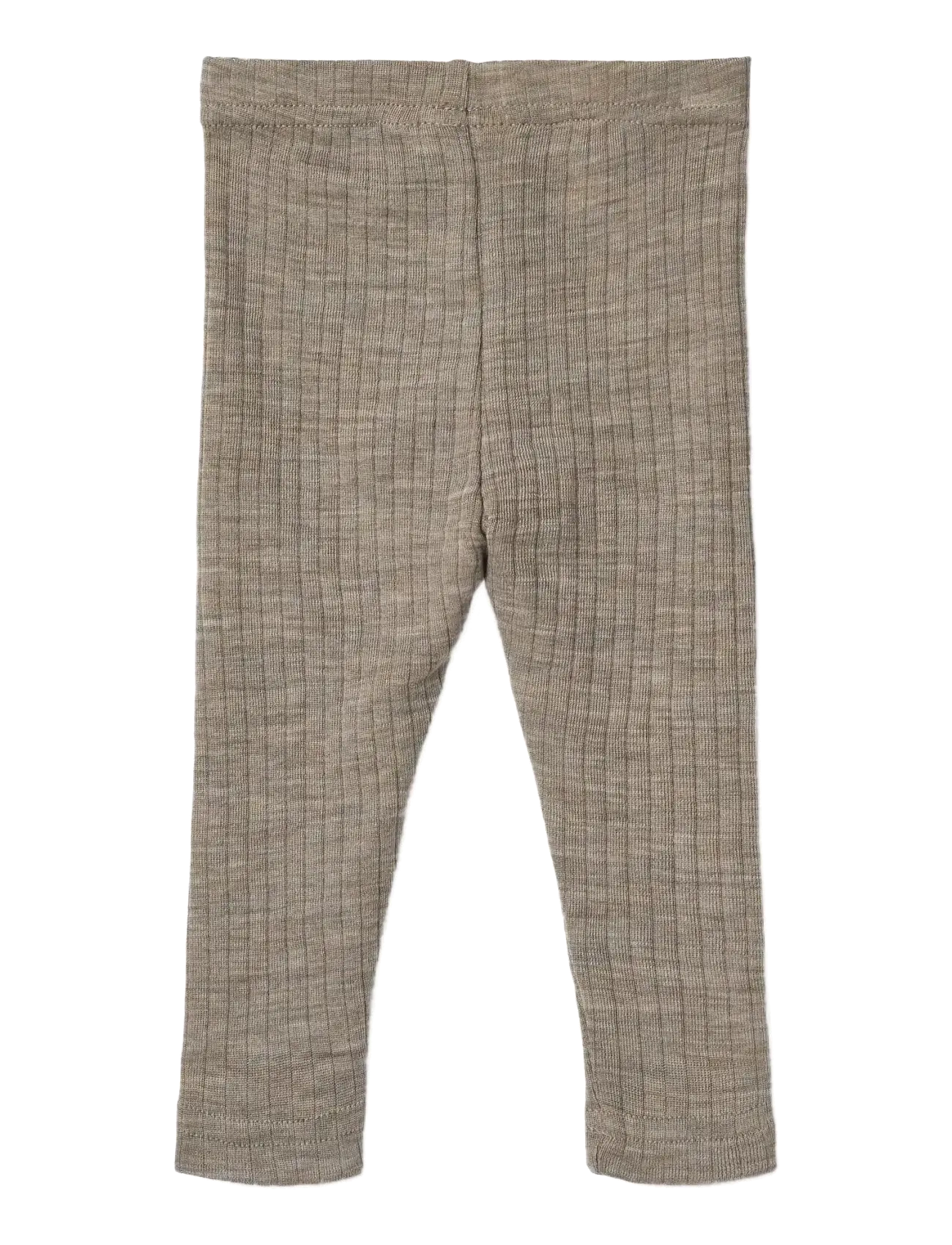 Wheat - Wool Silk Leggings Agi - khaki melange - 1