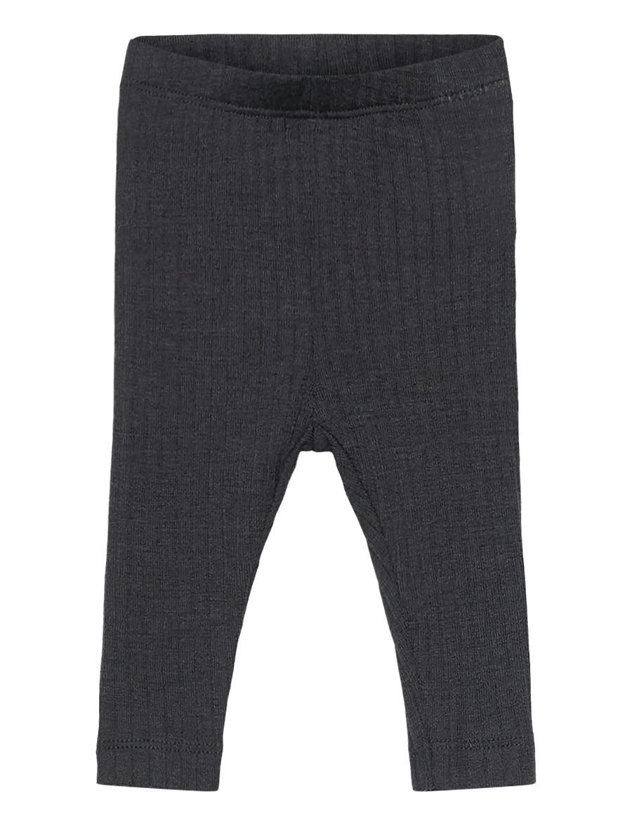 Wheat - Wool Silk Leggings Agi - navy - 0