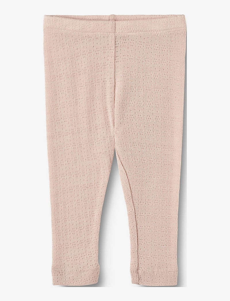 Wheat - Wool Silk Leggings Agi - pale lilac - 0