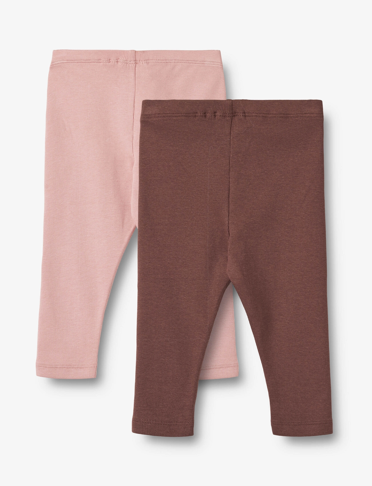 Wheat - 2 Rib Leggings Maddy - rose frost eggplant - 1