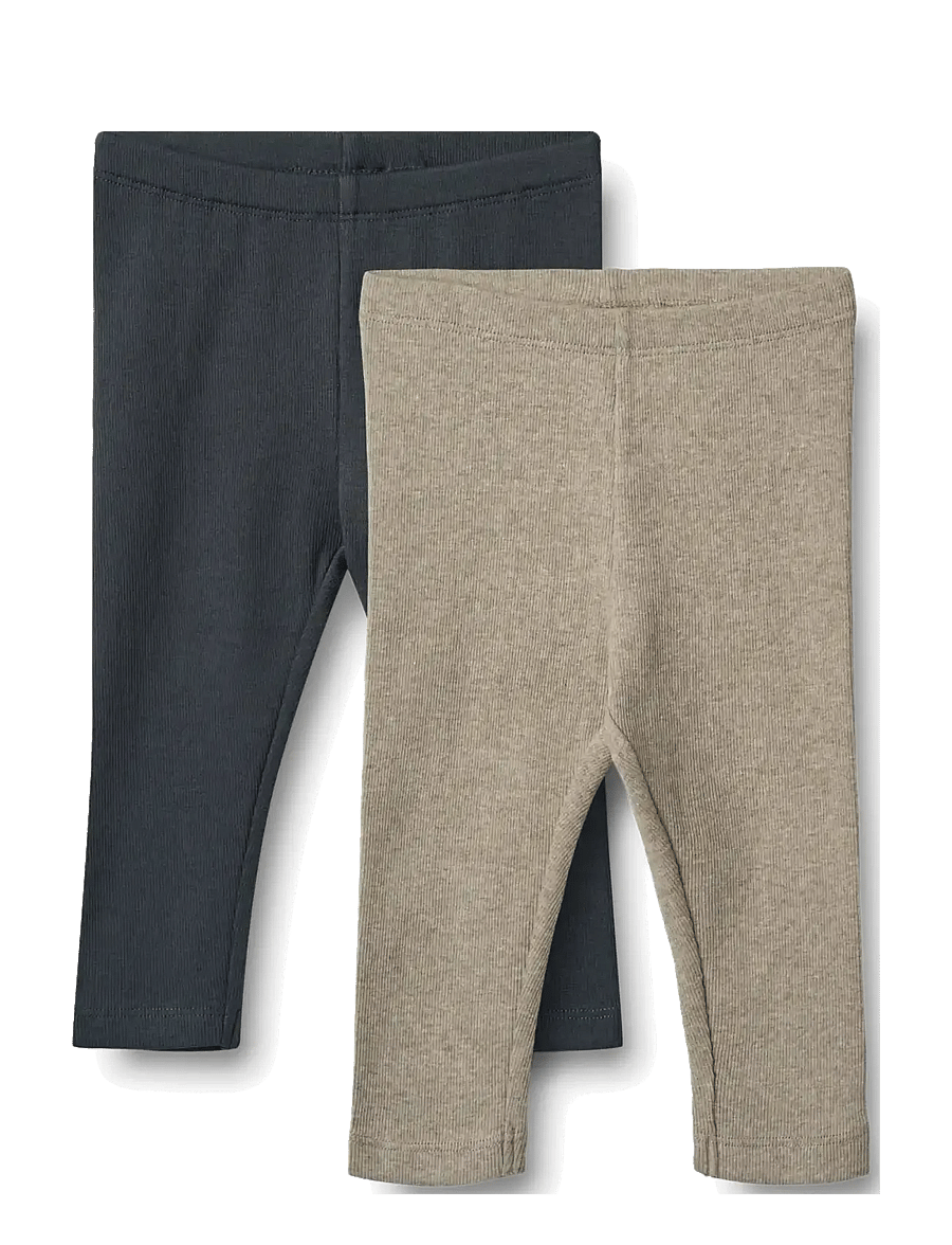 Wheat - 2 Leggings Jules - hosen-multipack - navy - 0