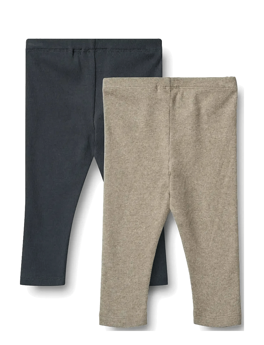 Wheat - 2 Leggings Jules - hosen-multipack - navy - 1
