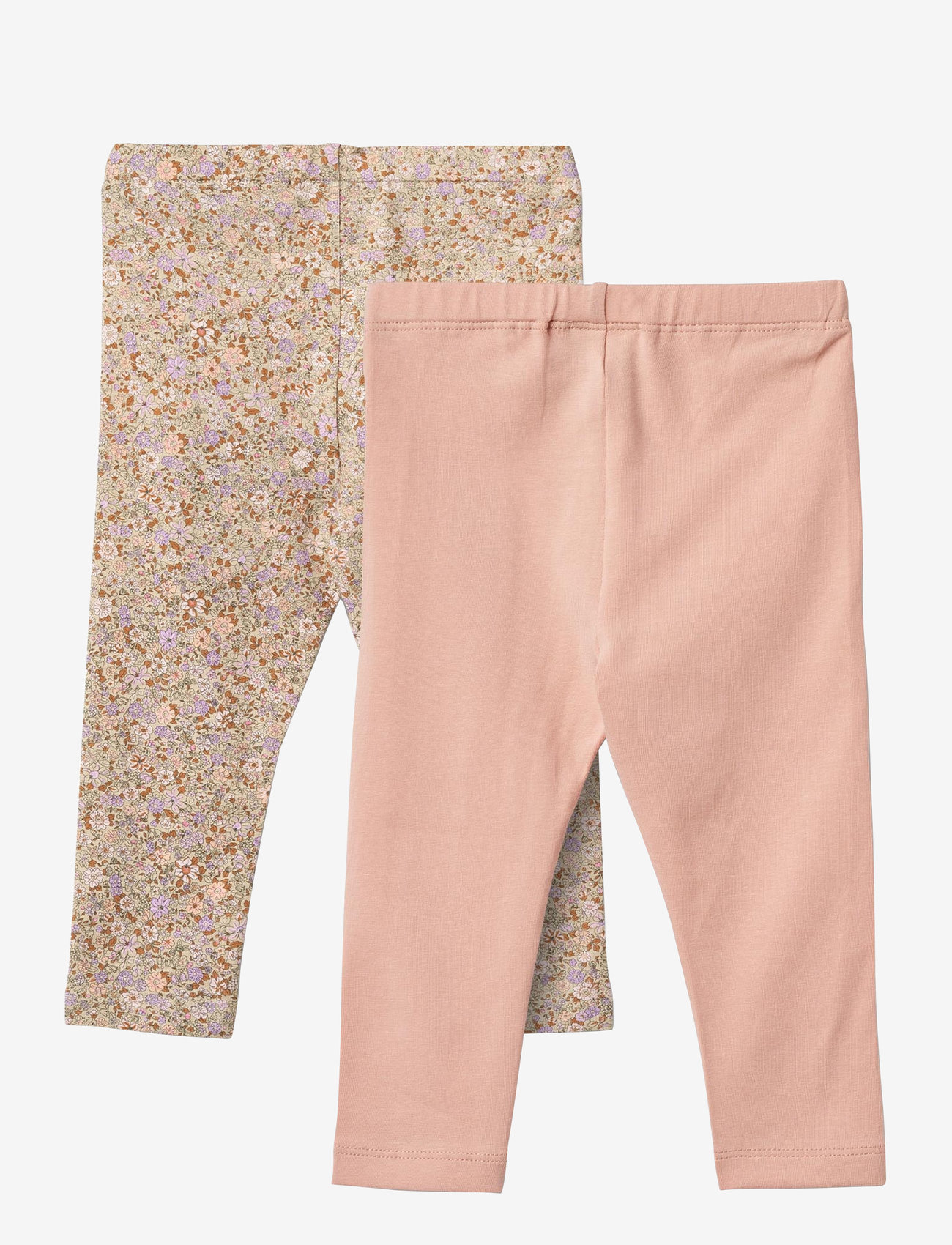 Wheat - 2 Leggings Jules - herbstliche kleidung - lilac flower meadow - 1