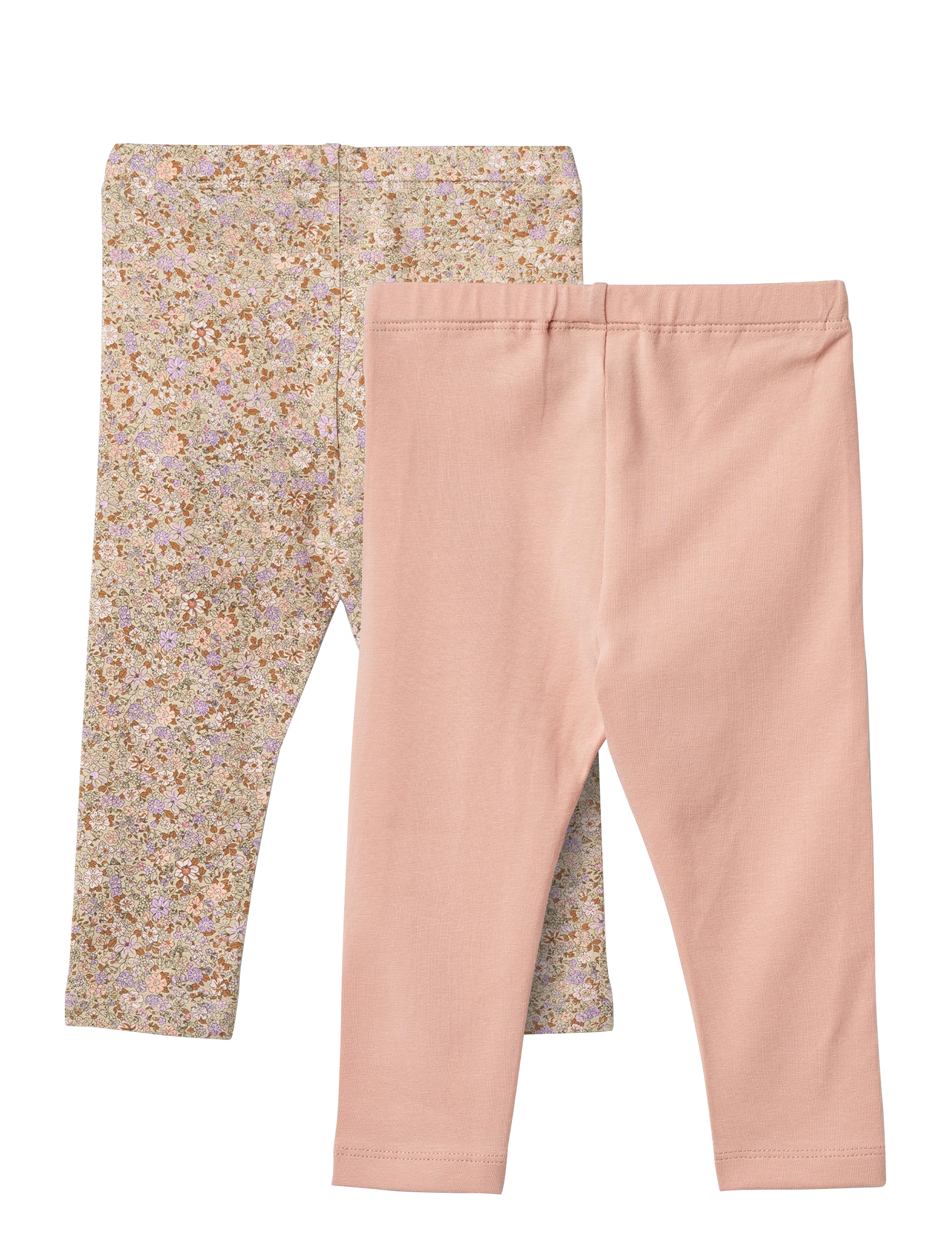 Wheat - 2 Leggings Jules - lilac flower meadow - 1