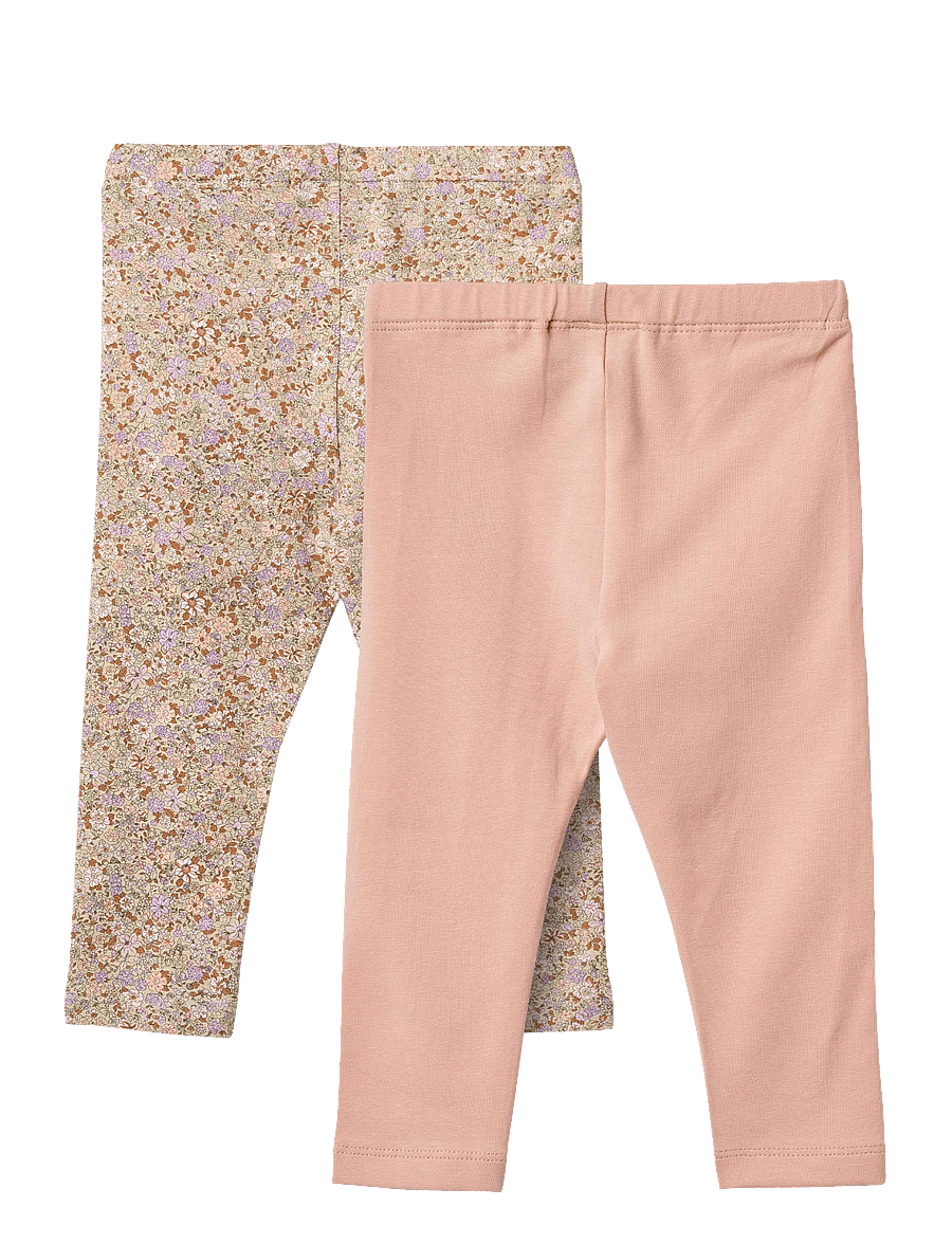 Wheat - 2 Leggings Jules - lilac flower meadow - 1