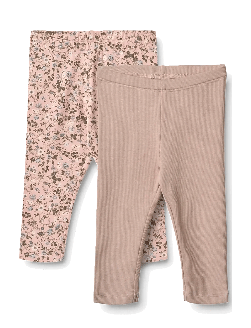 Wheat - 2 Leggings Jules - leggings - rose powder flowers - 0