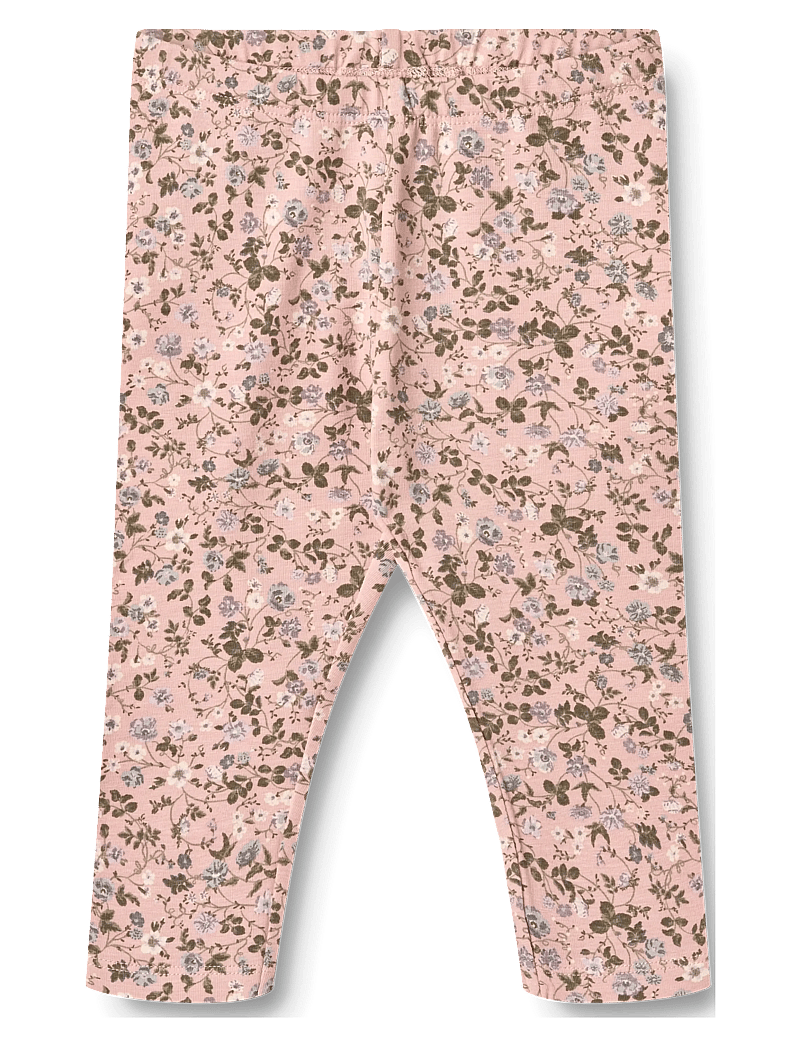 Wheat - 2 Leggings Jules - leggings - rose powder flowers - 3