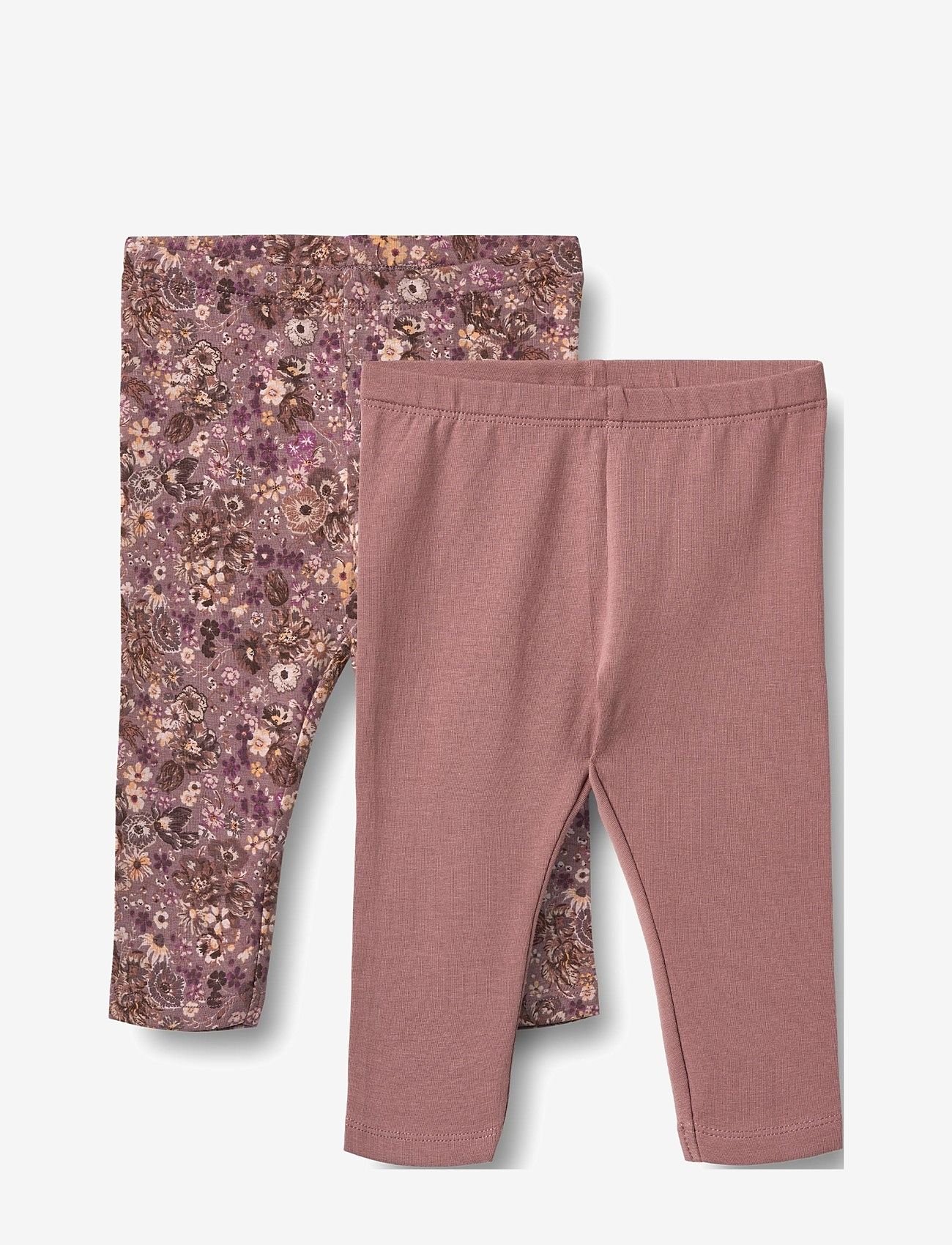 Wheat - 2 Leggings Jules - lavender flowers - 0