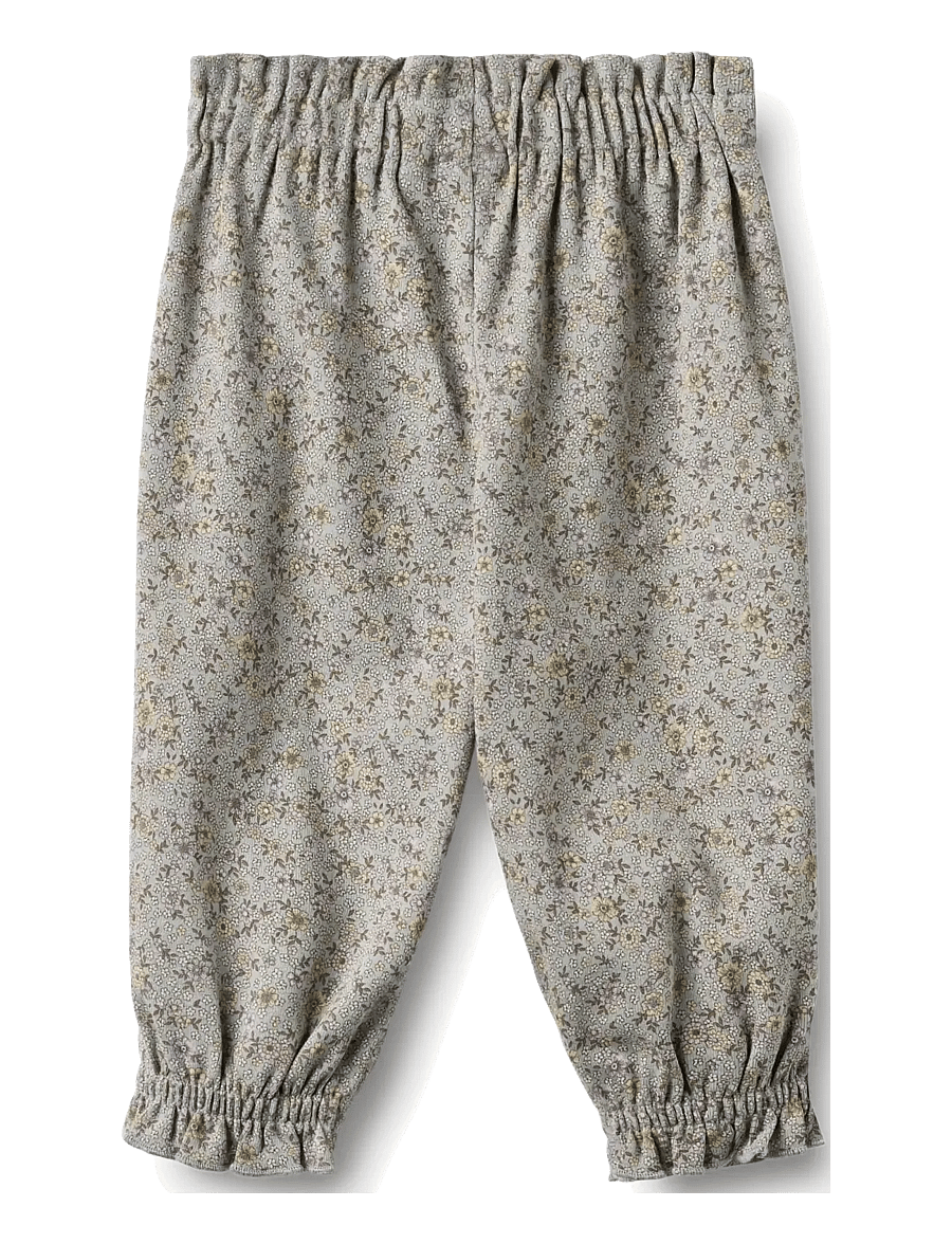 Wheat - Jersey Pants Penny - babyhosen - slightly blue flowers - 1