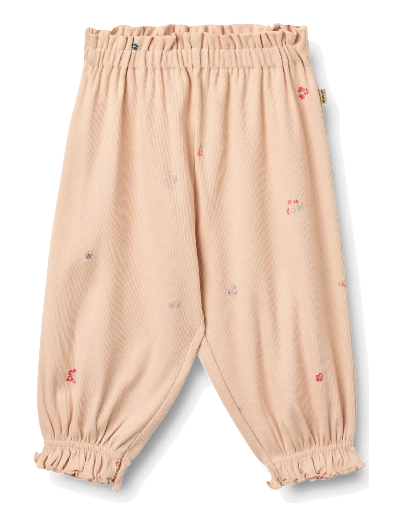 Wheat Jersey Pants Penny - Tøj - ROSE FLOWERS / pink/rose