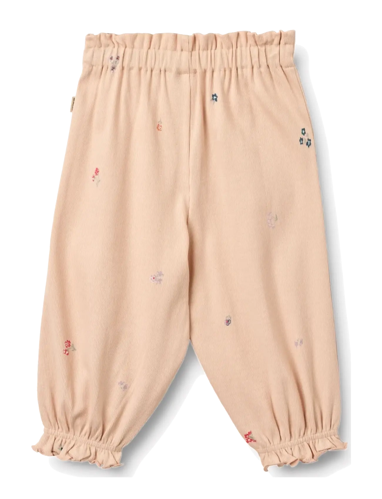 Wheat - Jersey Pants Penny - babybukser - rose flowers - 1