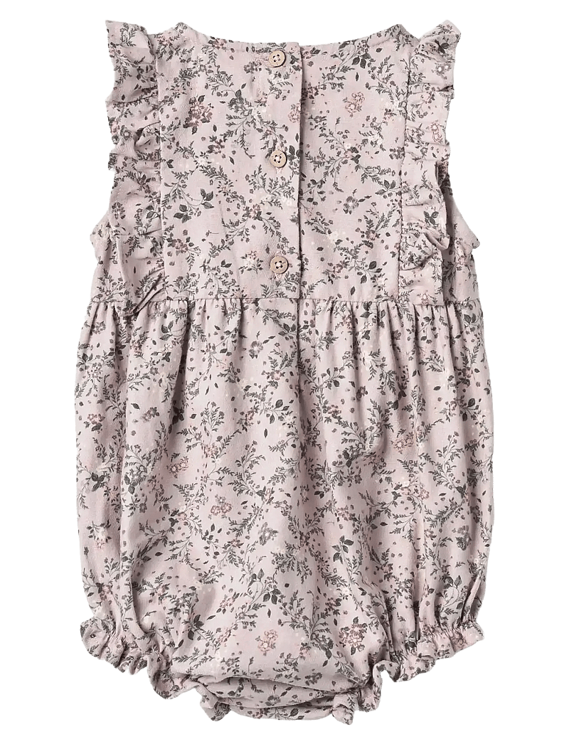 Wheat - Romper Emmaline - Ärmlösa bodies - lilac checked flowers - 1