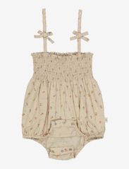 Wheat - Romper Lucie - sommarfynd - fossil flowers dot - 2