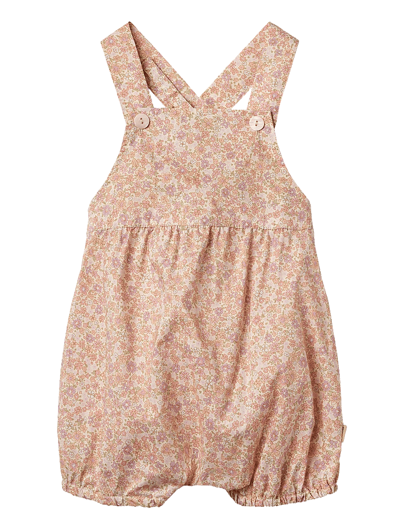 Wheat - Romper Ditte - kurzärmelig - lilac flowers - 0
