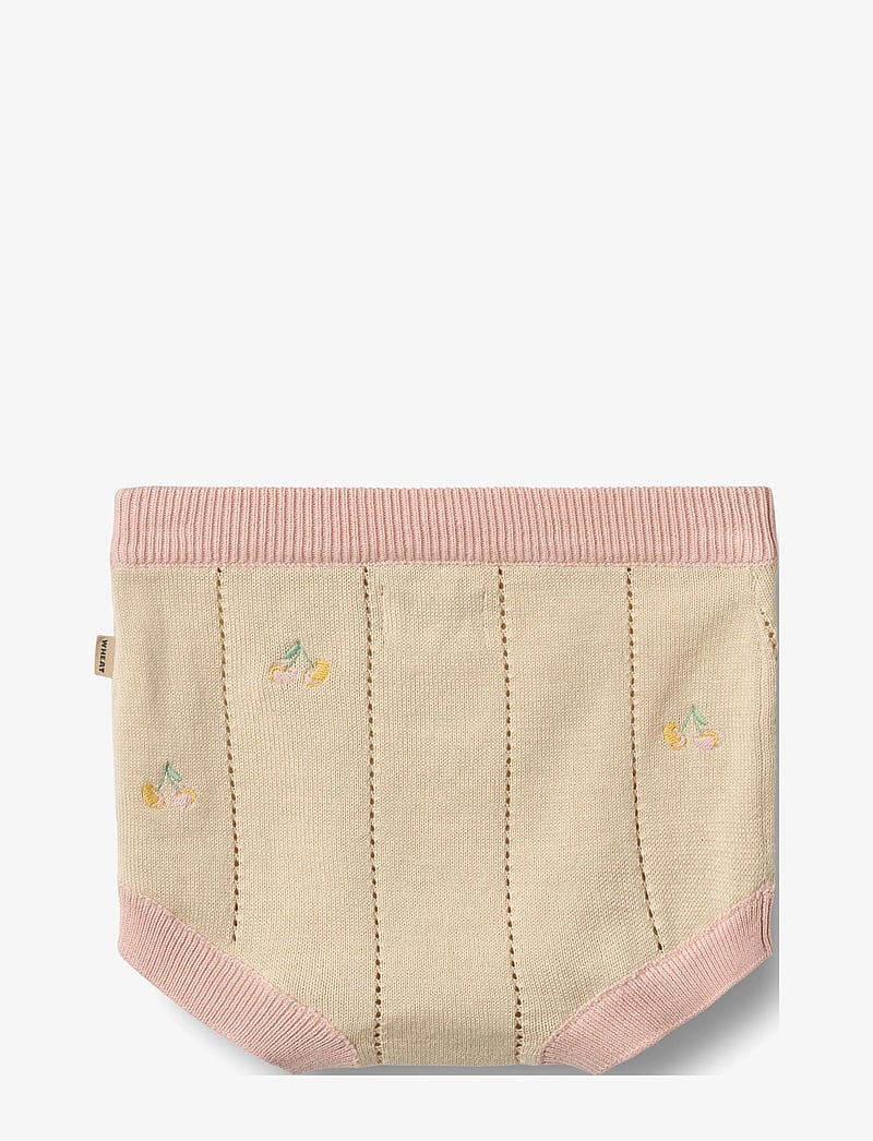 Wheat - Knitted Shorts Dua - casual shorts - sandshell - 2