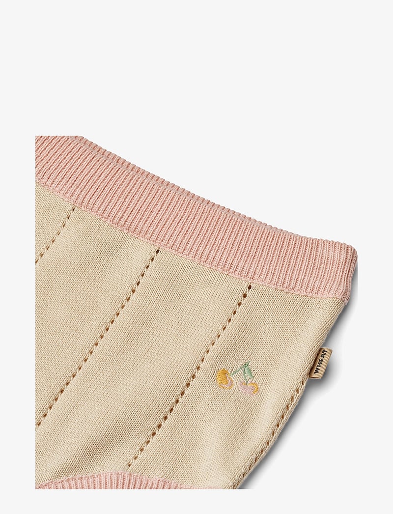 Wheat - Knitted Shorts Dua - casual shorts - sandshell - 3