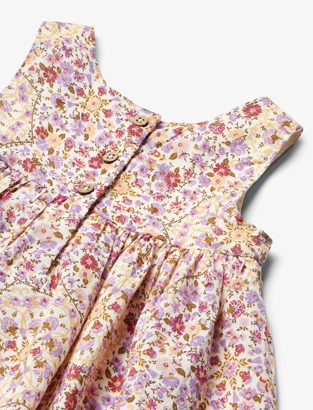 Wheat - Pinafore Wrinkles Sienna - carousels and flowers - 2