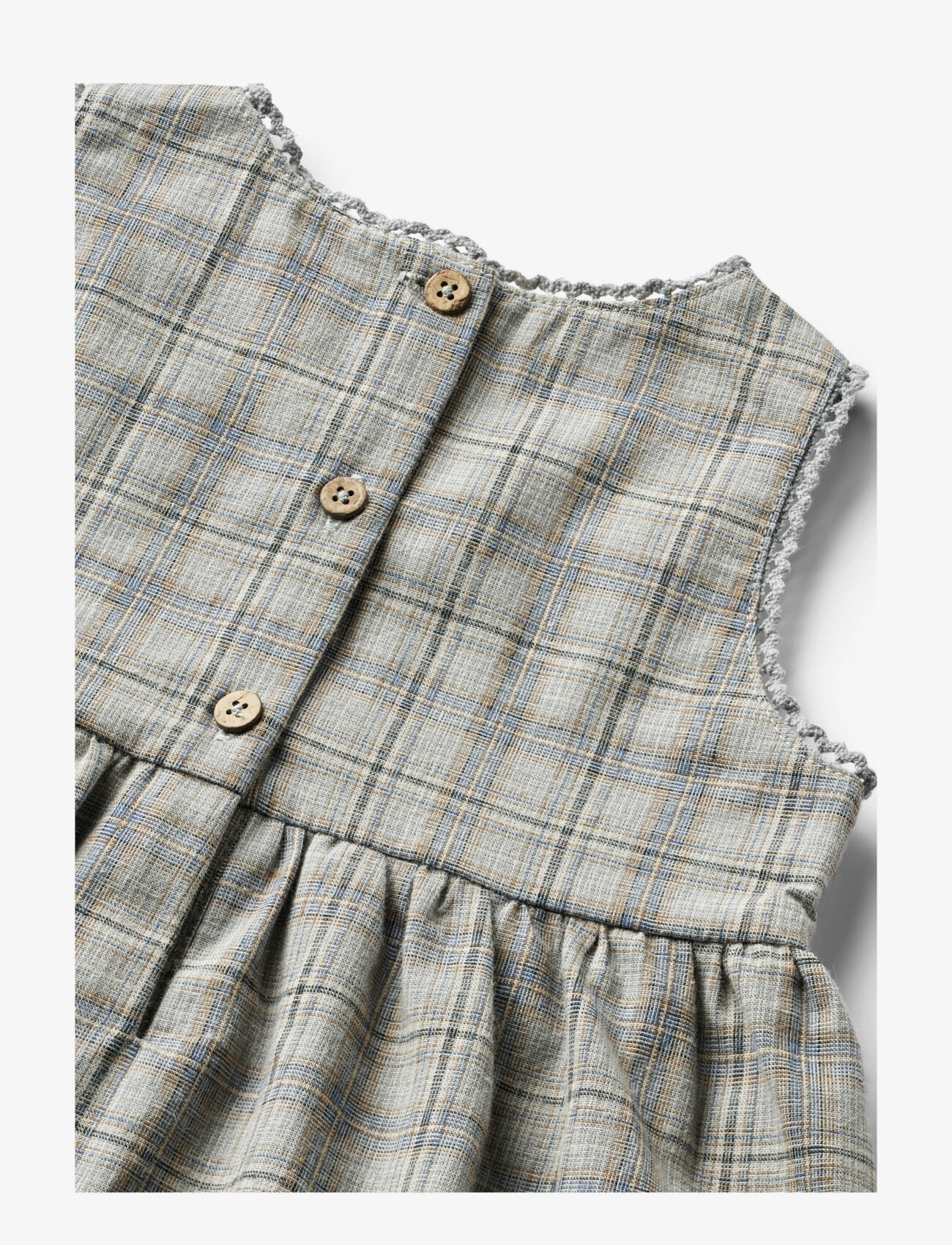 Wheat - Dress Kirsten - cloudy blue check - 2