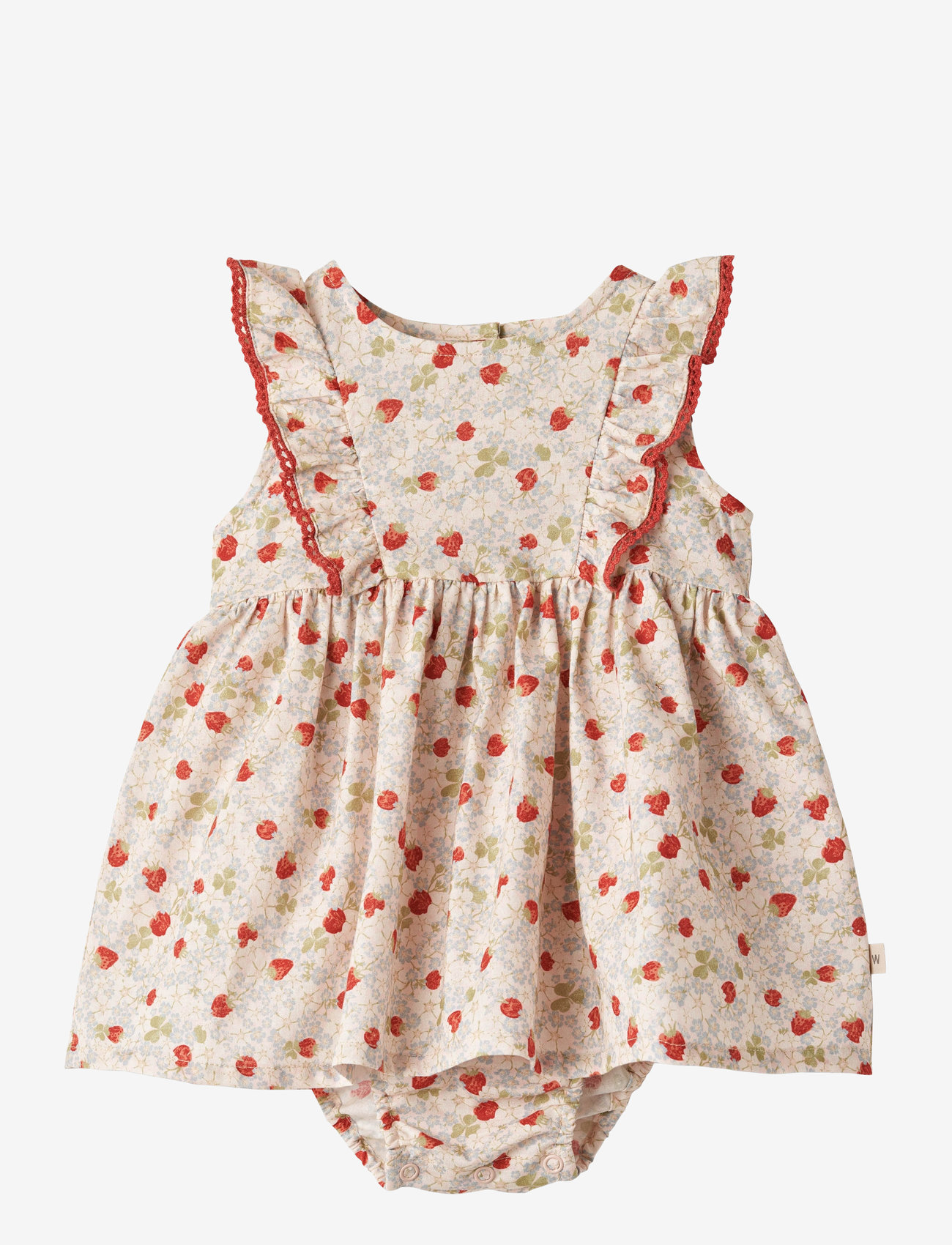 Wheat - Dress Suit Lace Sofia - rose strawberries - 0