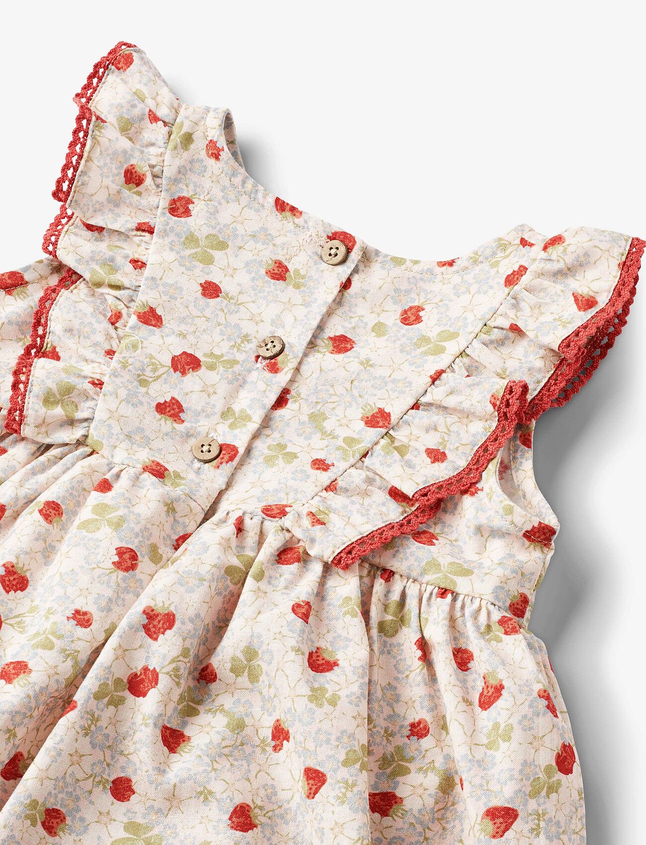 Wheat - Dress Suit Lace Sofia - rose strawberries - 2