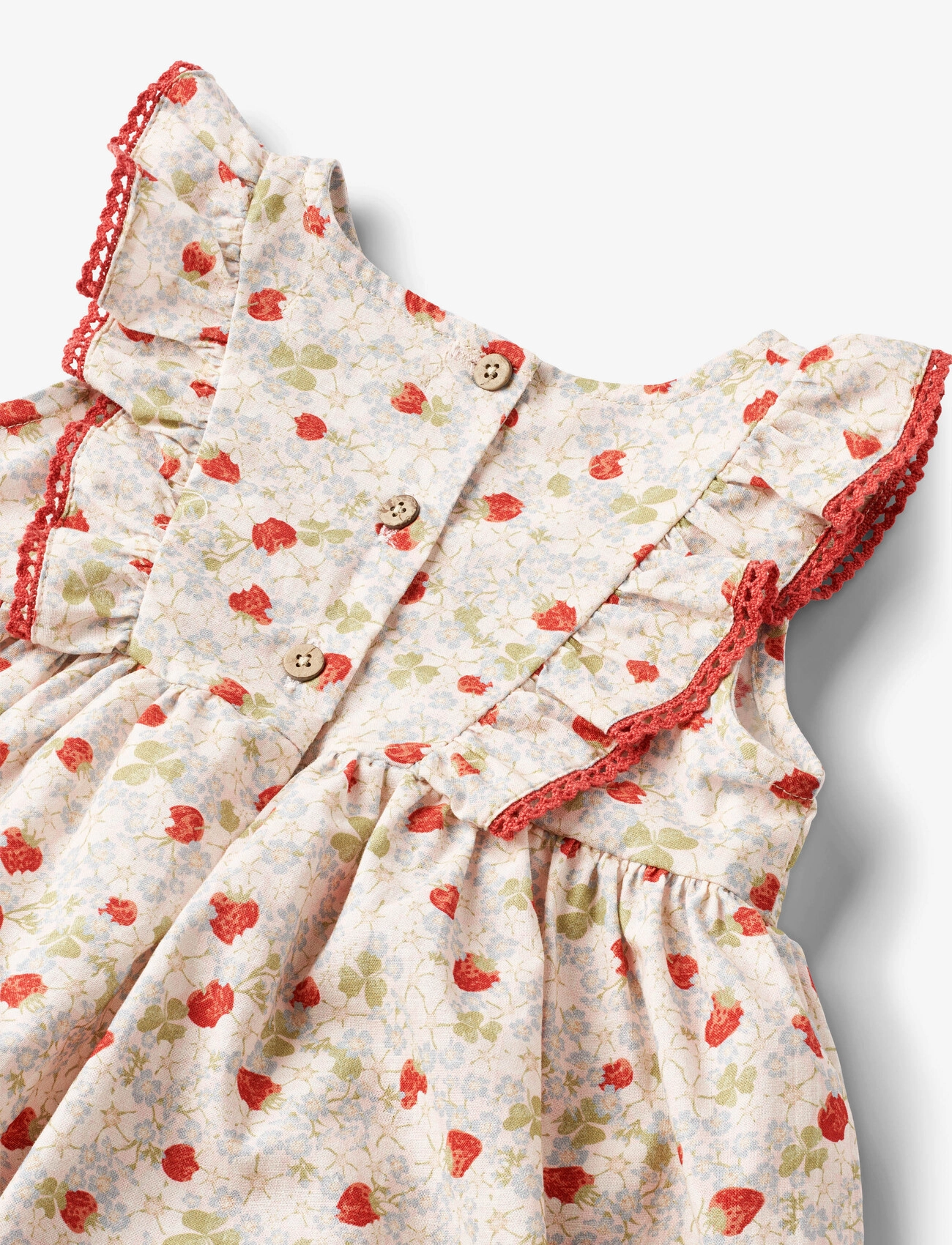 Wheat - Dress Suit Lace Sofia - rose strawberries - 3