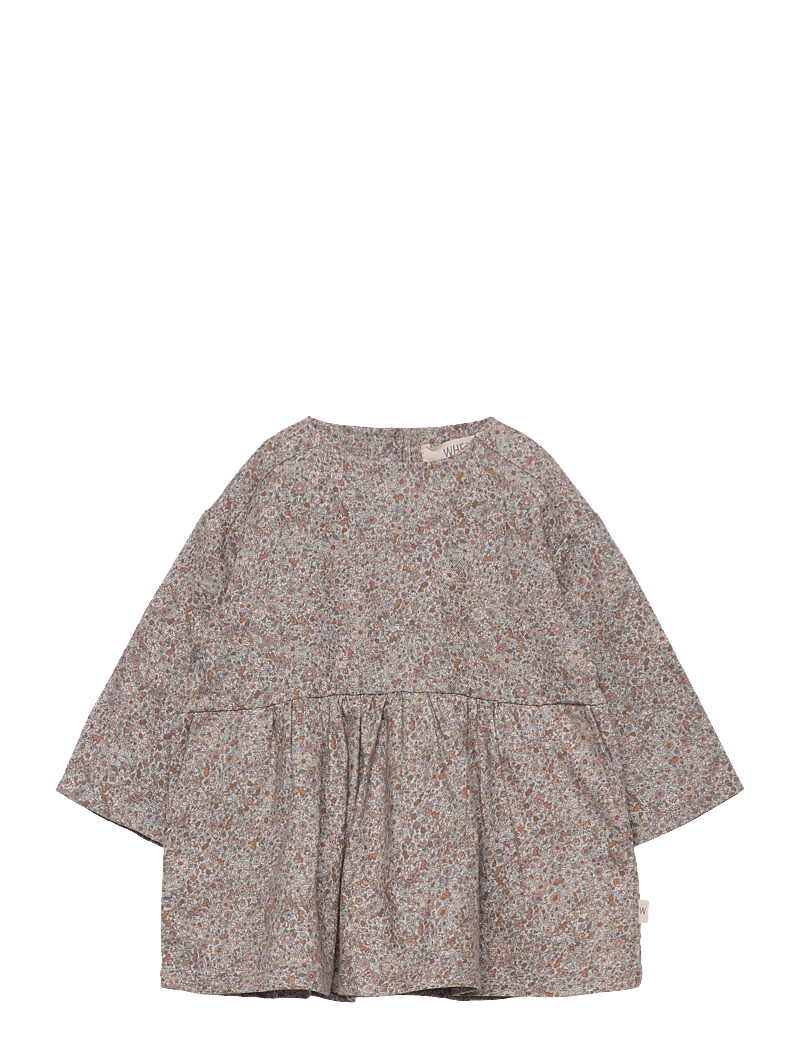 Wheat - Dress Henna - langärmelige babykleider - flower meadow - 0