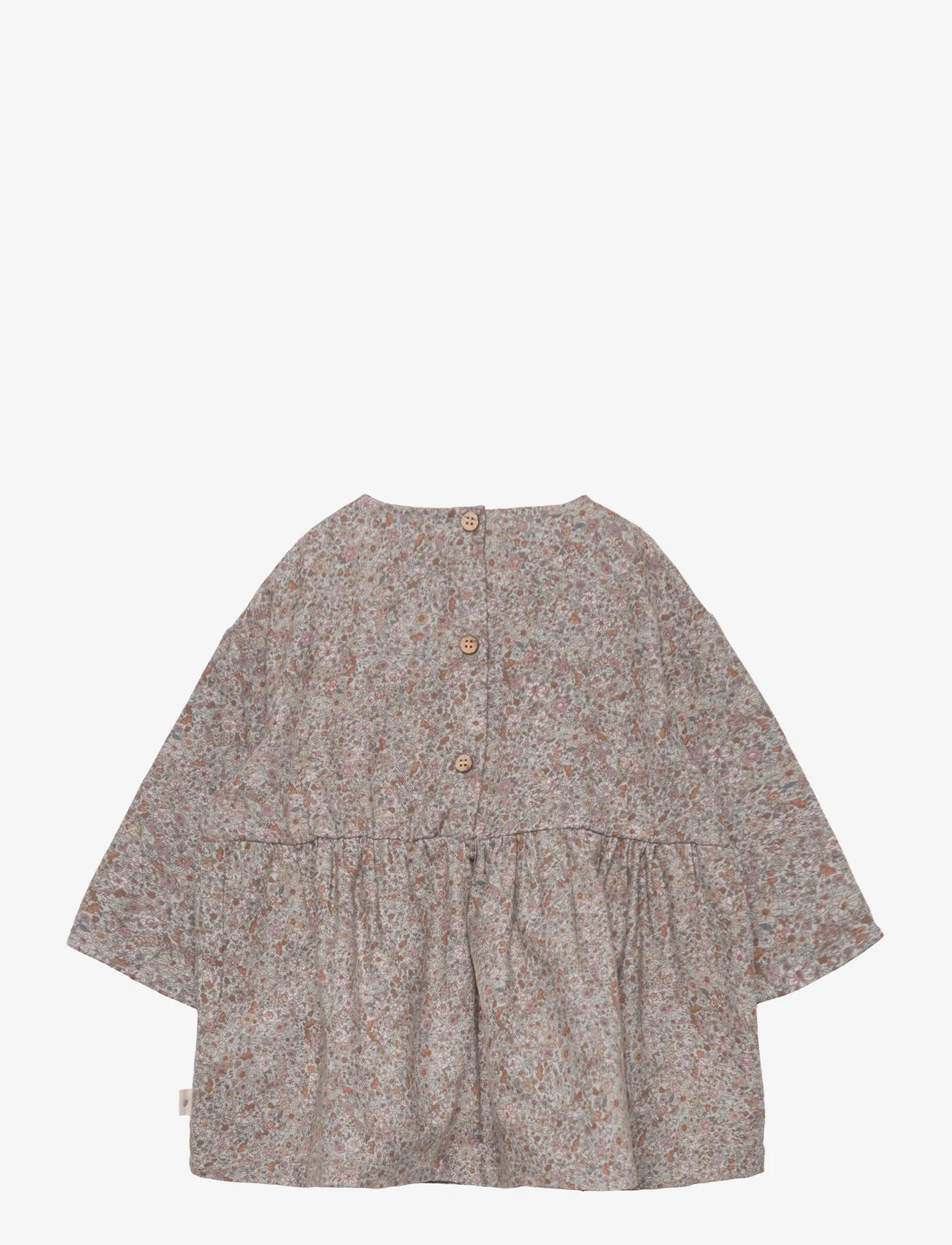 Wheat - Dress Henna - long-sleeved baby dresses - flower meadow - 1